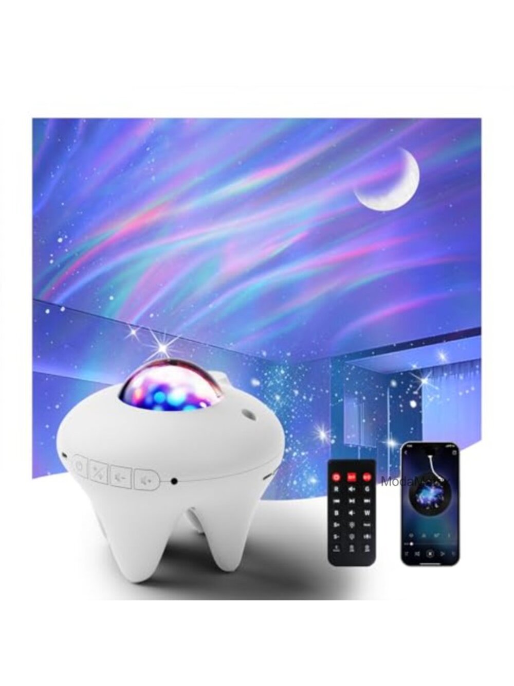 Galaxy Projector with Bluetooth Speaker and Remote Control Night Light for